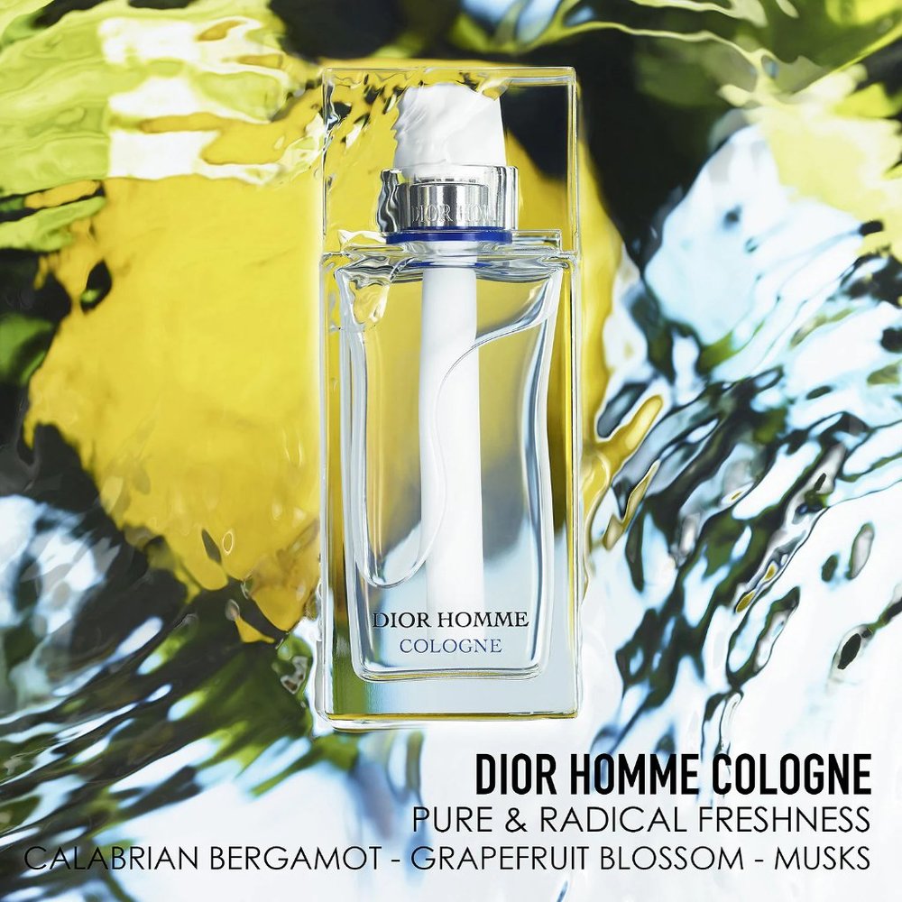 Dior Homme Cologne 4.2 OZ Eau de Cologne Spray